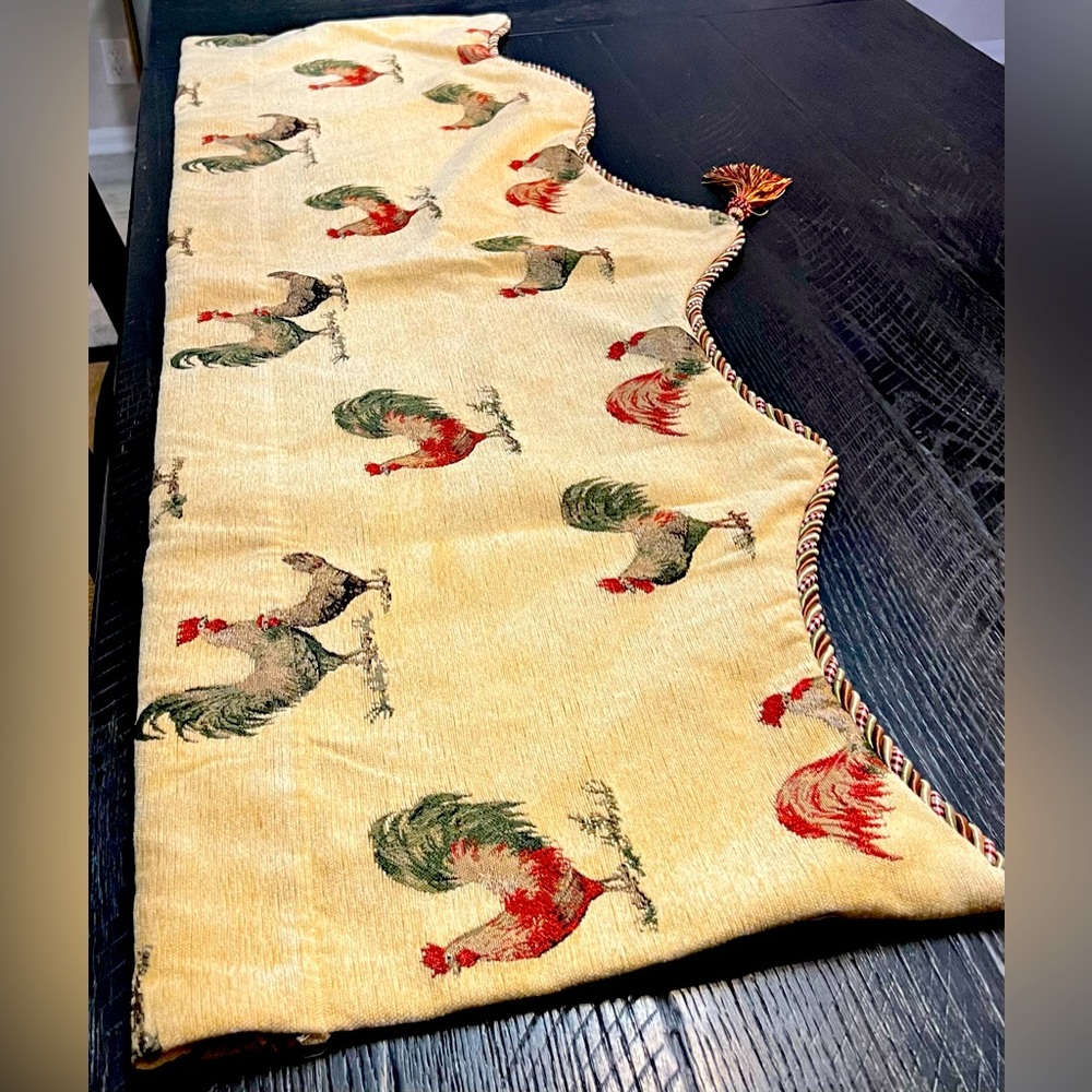 2 J c penny kitchen valance